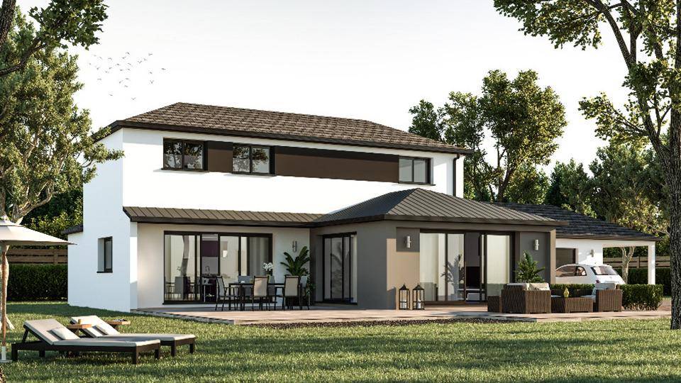Programme terrain + maison à Saint-Briac-sur-Mer en Ille-et-Vilaine (35) de 145 m² à vendre au prix de 668000€ - 1