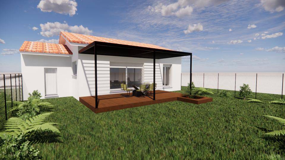 Programme terrain + maison à Popian en Hérault (34) de 75 m² à vendre au prix de 264200€ - 3