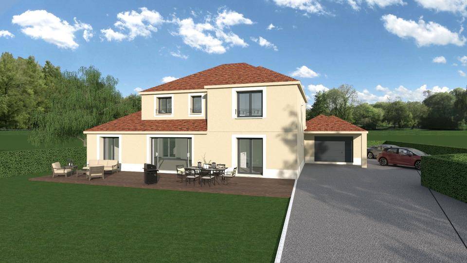 Programme terrain + maison à Gambais en Yvelines (78) de 120 m² à vendre au prix de 428600€ - 3
