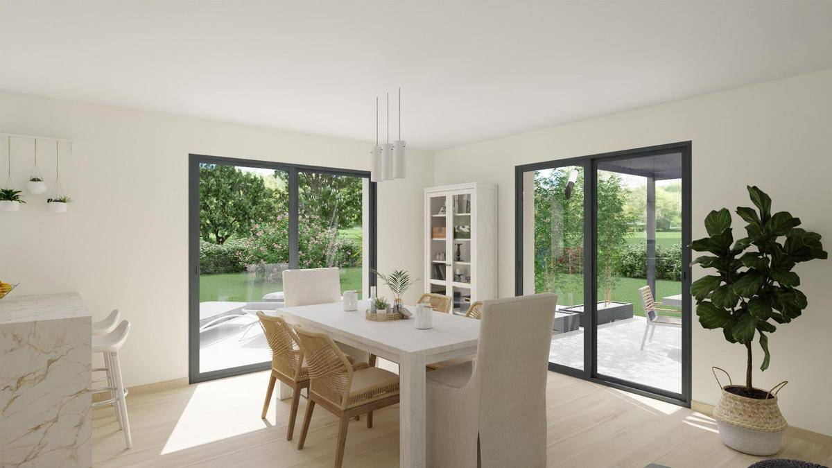 Programme terrain + maison à Belleville-en-Beaujolais en Rhône (69) de 90 m² à vendre au prix de 262200€ - 4