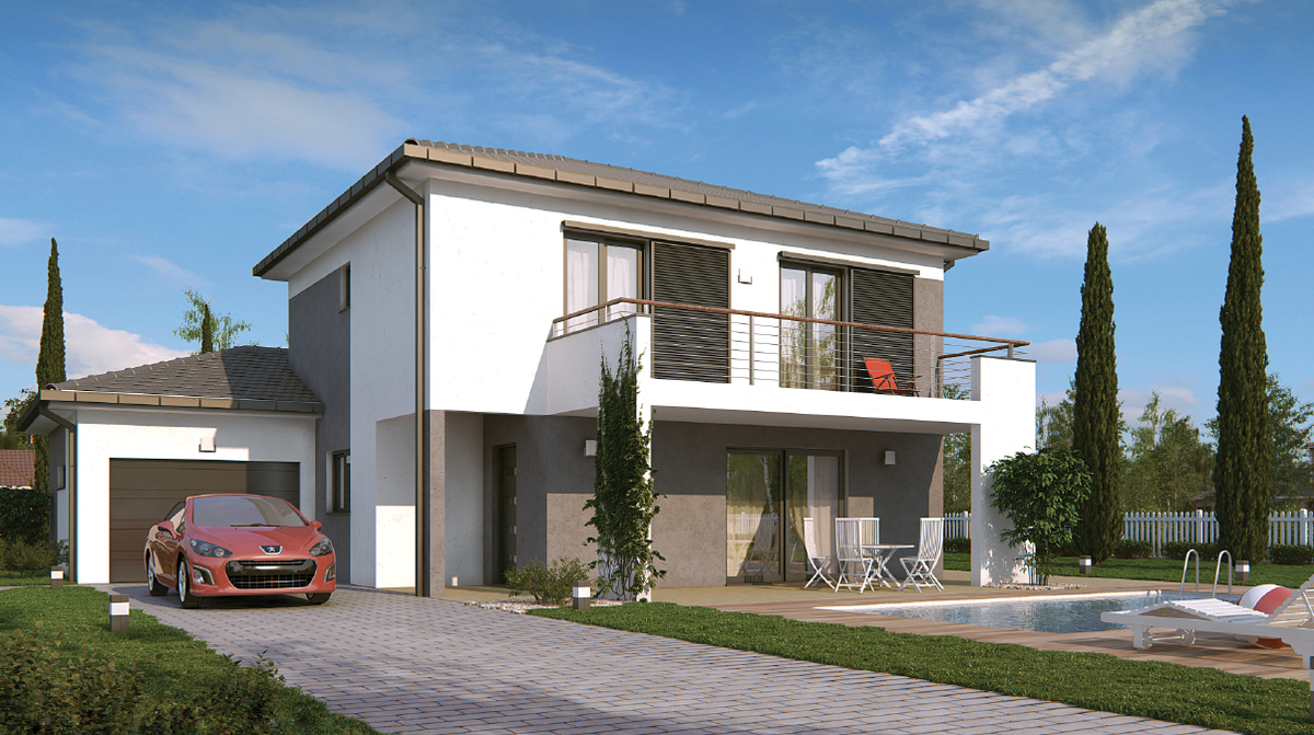 Programme terrain + maison à Genas en Rhône (69) de 142 m² à vendre au prix de 659000€ - 2