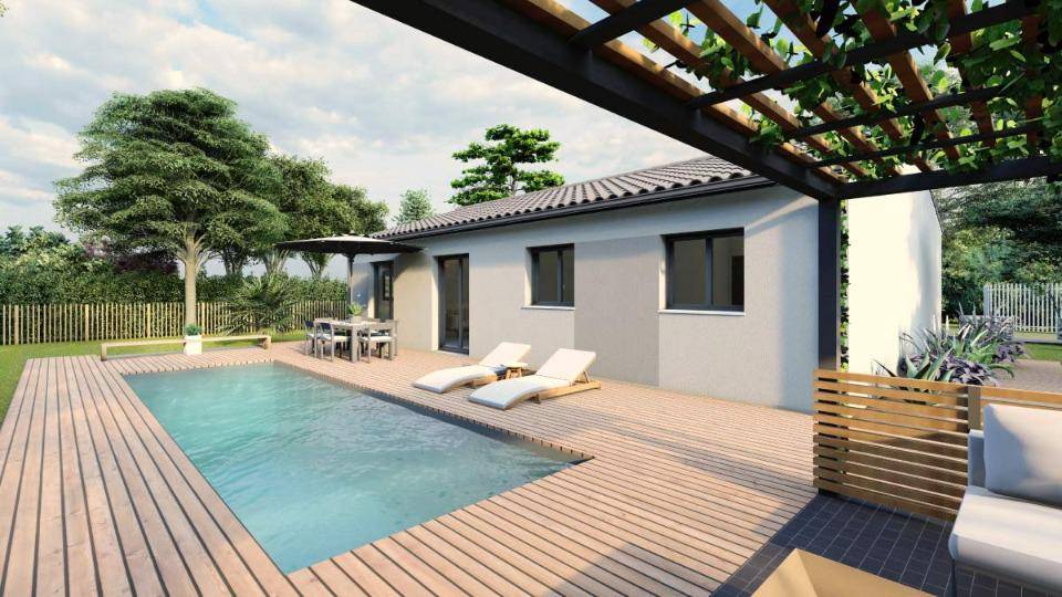 Programme terrain + maison à Meilhan-sur-Garonne en Lot-et-Garonne (47) de 90 m² à vendre au prix de 175500€ - 3
