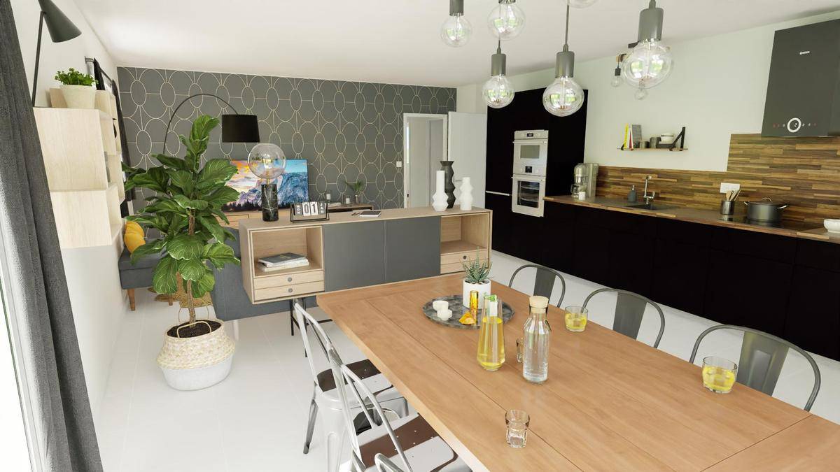 Programme terrain + maison à Billom en Puy-de-Dôme (63) de 85 m² à vendre au prix de 240000€ - 2