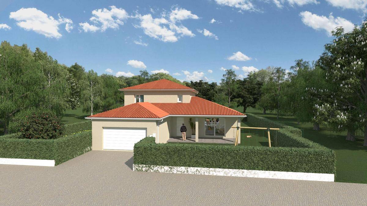 Programme terrain + maison à Tramoyes en Ain (01) de 120 m² à vendre au prix de 508033€ - 1