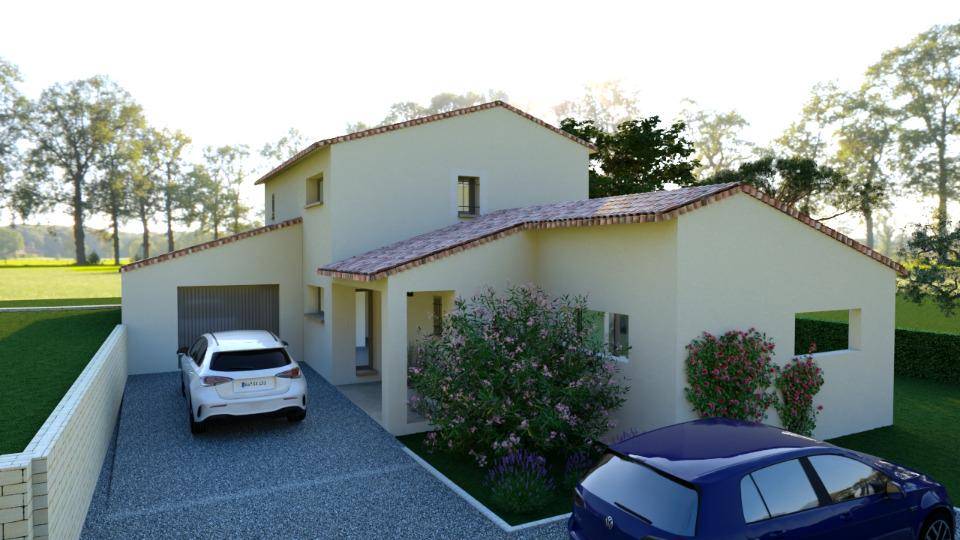 Programme terrain + maison à Apt en Vaucluse (84) de 107 m² à vendre au prix de 478520€ - 1