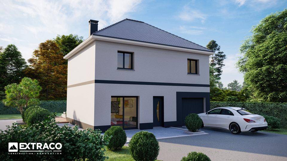 Programme terrain + maison à Déville-lès-Rouen en Seine-Maritime (76) de 100 m² à vendre au prix de 320500€ - 1