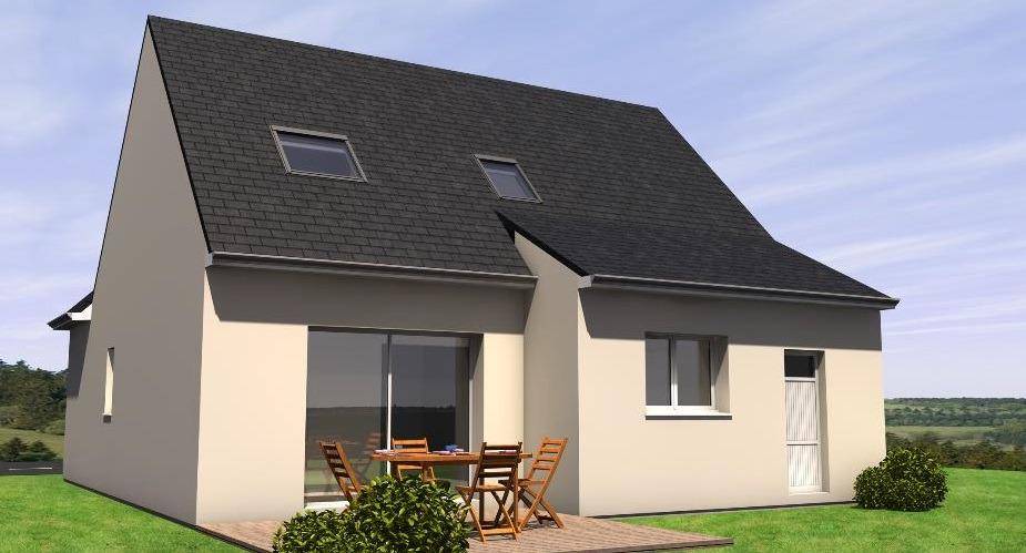 Programme terrain + maison à Val d'Erdre-Auxence en Maine-et-Loire (49) de 91 m² à vendre au prix de 239000€ - 2
