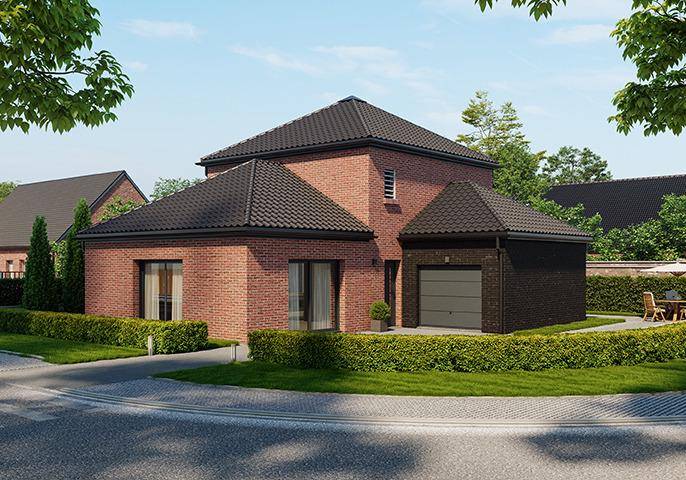 Programme terrain + maison à Staple en Nord (59) de 125 m² à vendre au prix de 339885€ - 1