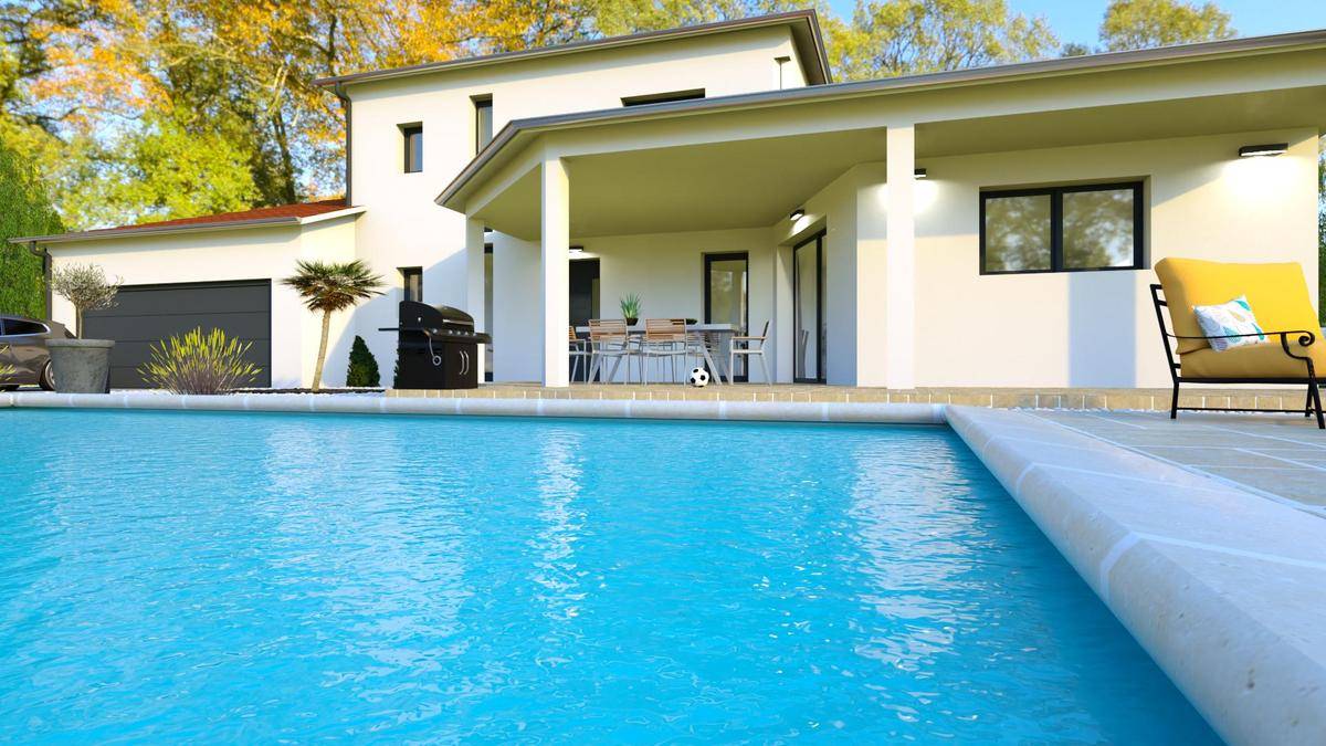 Programme terrain + maison à Fontanil-Cornillon en Isère (38) de 144 m² à vendre au prix de 505900€ - 3