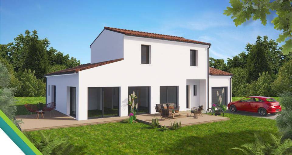 Programme terrain + maison à Anais en Charente (16) de 138 m² à vendre au prix de 352000€ - 1