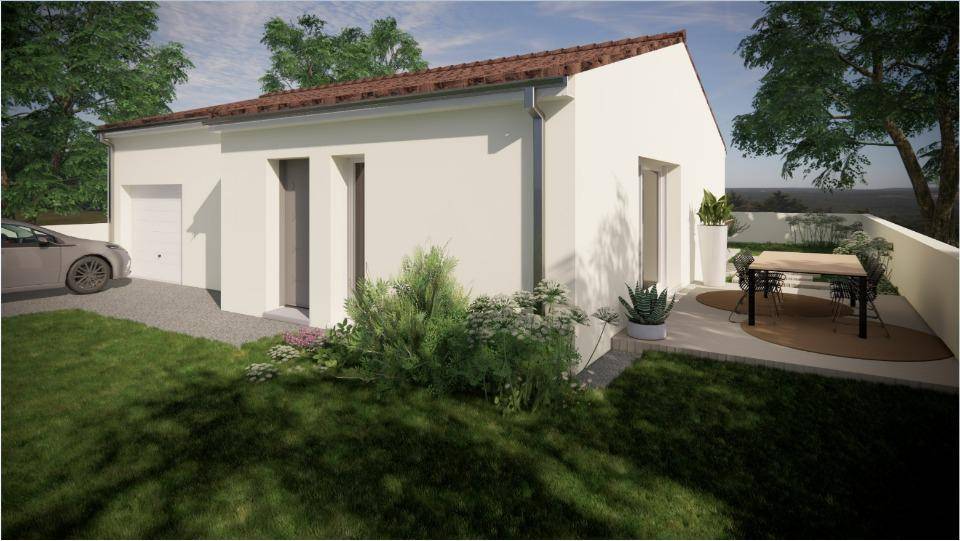 Programme terrain + maison à Cozes en Charente-Maritime (17) de 70 m² à vendre au prix de 223500€ - 2
