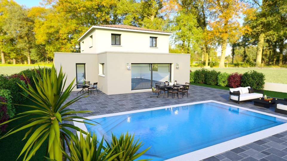 Programme terrain + maison à Cabestany en Pyrénées-Orientales (66) de 165 m² à vendre au prix de 744000€ - 1