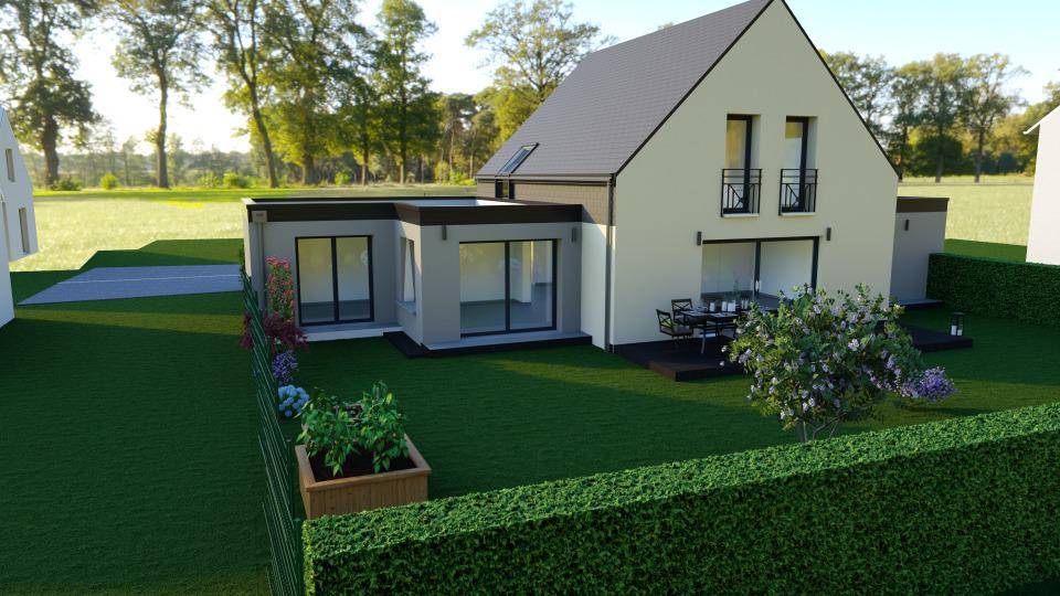 Programme terrain + maison à Saint-Pierre-des-Fleurs en Eure (27) de 120 m² à vendre au prix de 425000€ - 2