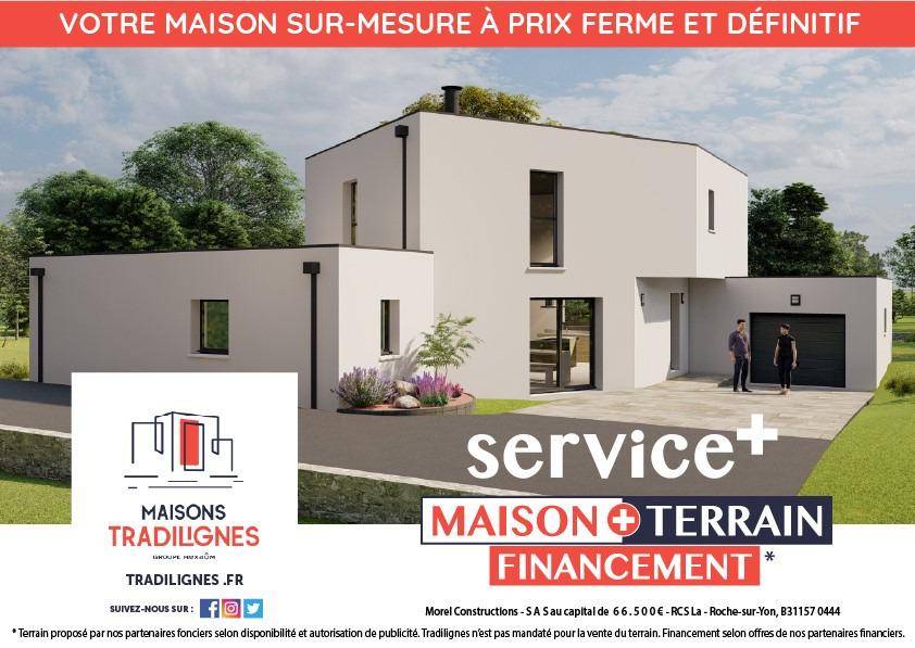 Programme terrain + maison à Les Moutiers-en-Retz en Loire-Atlantique (44) de 106 m² à vendre au prix de 465000€ - 4