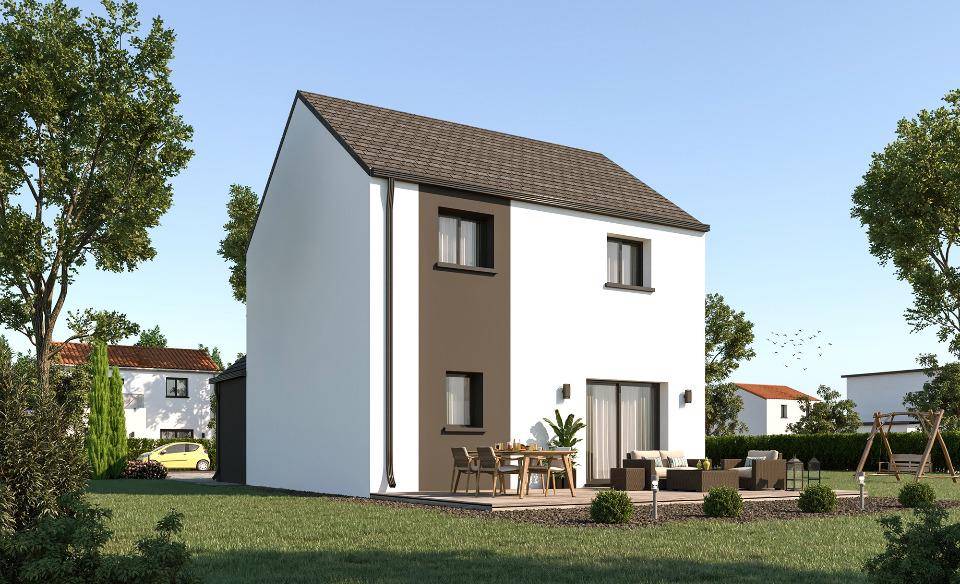 Programme terrain + maison à Lopérec en Finistère (29) de 93 m² à vendre au prix de 214000€ - 2