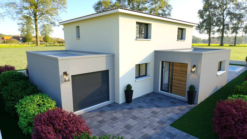 Programme terrain + maison à Cabestany en Pyrénées-Orientales (66) de 165 m² à vendre au prix de 744000€ - 2