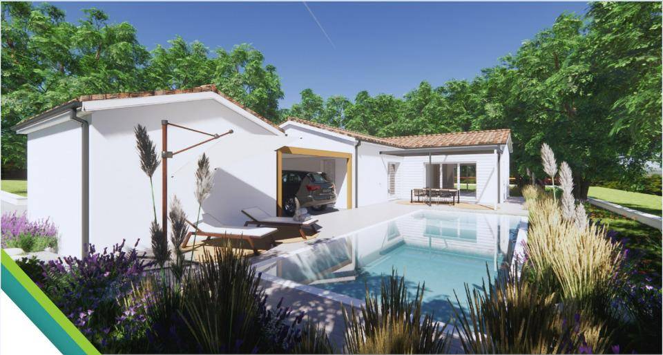 Programme terrain + maison à Chasseneuil-sur-Bonnieure en Charente (16) de 130 m² à vendre au prix de 333500€ - 1