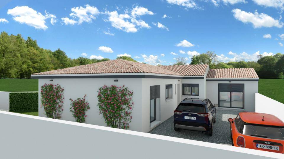 Programme terrain + maison à Violès en Vaucluse (84) de 113 m² à vendre au prix de 360000€ - 1