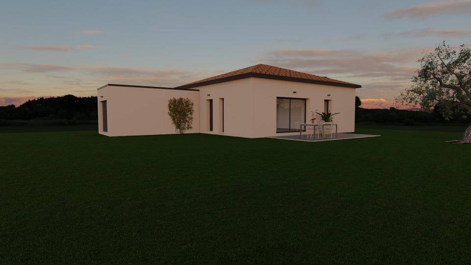Programme terrain + maison à Goudargues en Gard (30) de 86 m² à vendre au prix de 259000€ - 3