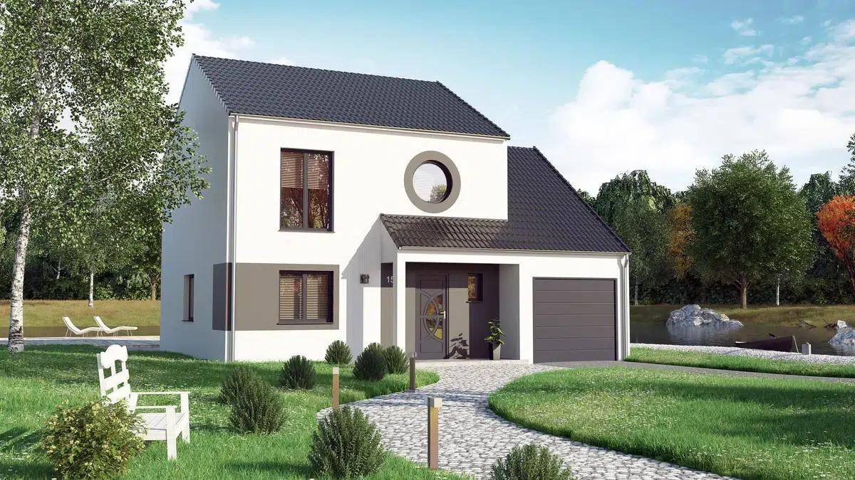 Programme terrain + maison à Faulquemont en Moselle (57) de 100 m² à vendre au prix de 258001€ - 1