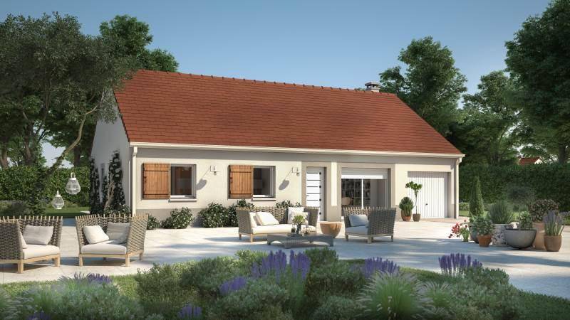 Programme terrain + maison à Émanville en Eure (27) de 65 m² à vendre au prix de 193263€ - 1