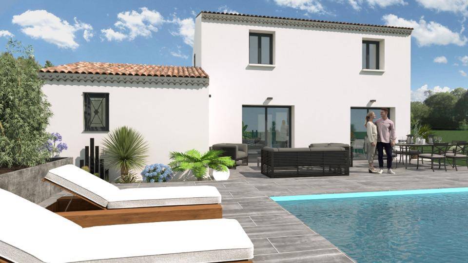 Programme terrain + maison à Bollène en Vaucluse (84) de 83 m² à vendre au prix de 260000€ - 3