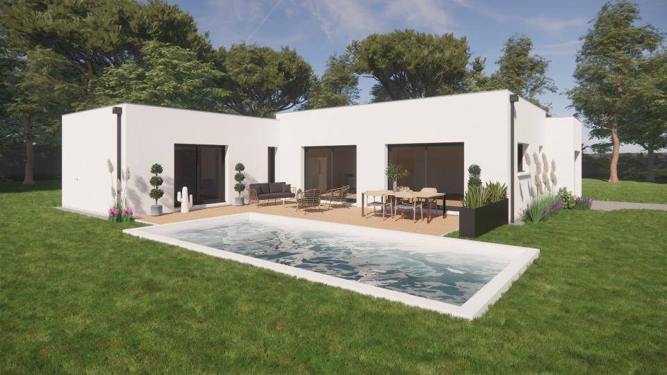 Programme terrain + maison à Montembœuf en Charente (16) de 100 m² à vendre au prix de 509000€ - 1