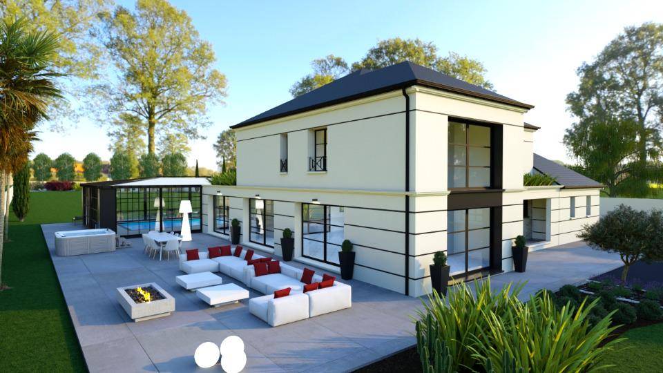Programme terrain + maison à Châtenay-Malabry en Hauts-de-Seine (92) de 200 m² à vendre au prix de 1130000€ - 4