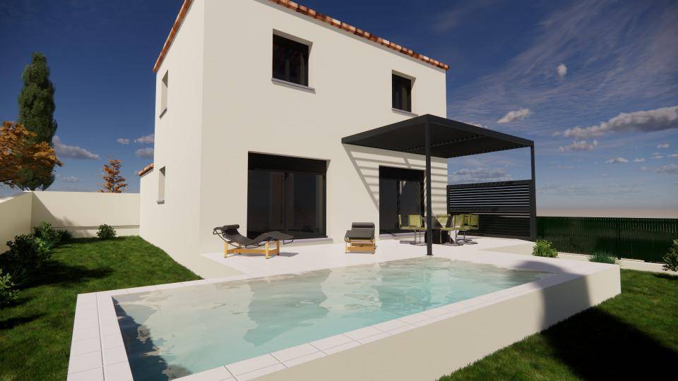 Programme terrain + maison à Cournonterral en Hérault (34) de 90 m² à vendre au prix de 396500€ - 3