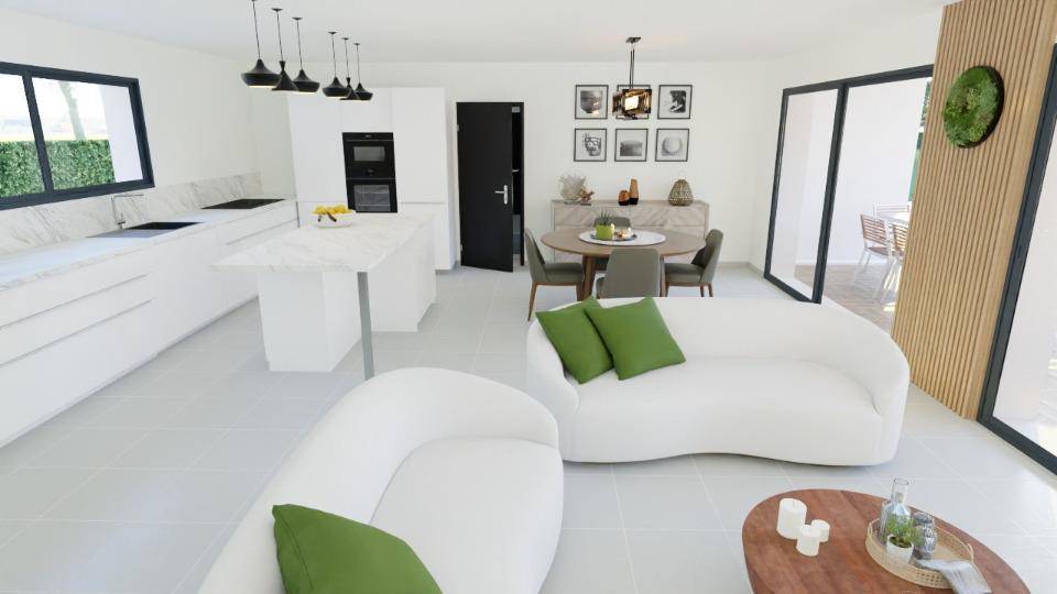 Programme terrain + maison à Orgnac-l'Aven en Ardèche (07) de 115 m² à vendre au prix de 389950€ - 3