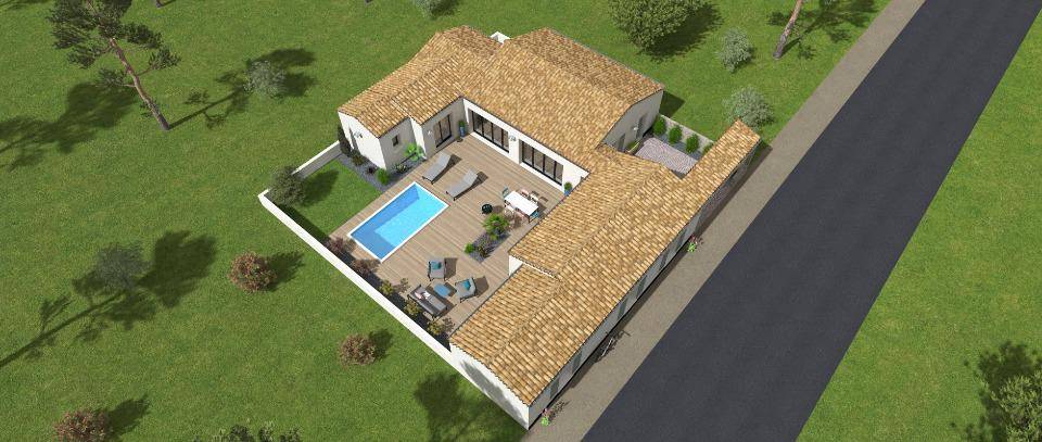 Programme terrain + maison à Puilboreau en Charente-Maritime (17) de 141 m² à vendre au prix de 665000€ - 1