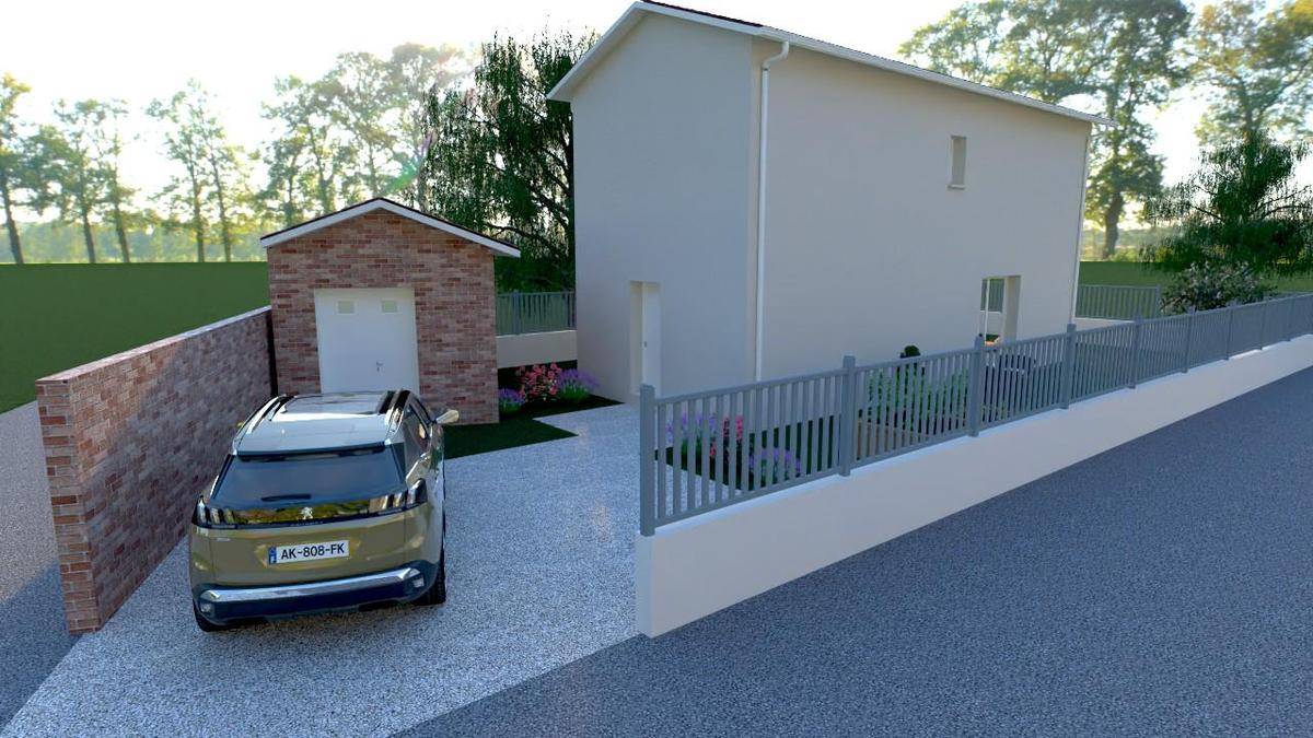 Programme terrain + maison à Mornant en Rhône (69) de 89 m² à vendre au prix de 357400€ - 2