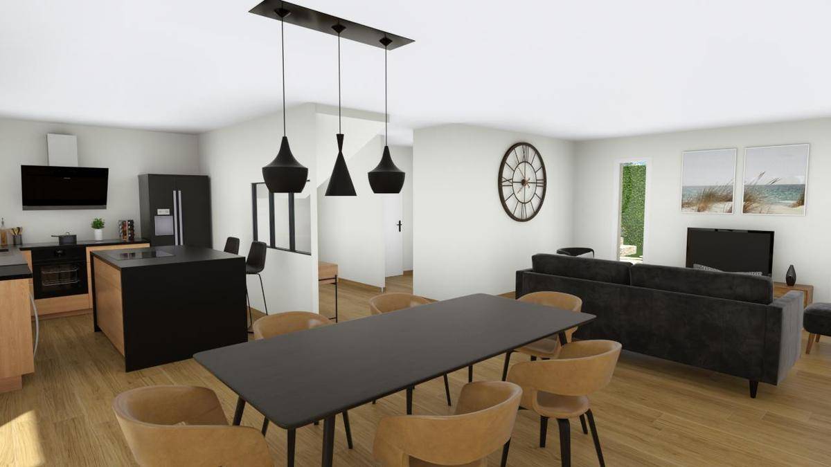 Programme terrain + maison à Sonnaz en Savoie (73) de 120 m² à vendre au prix de 486323€ - 2