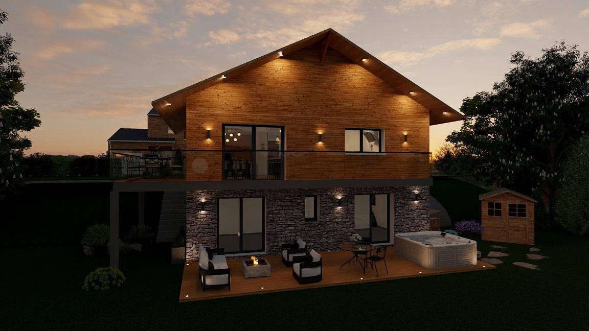 Programme terrain + maison à Abondance en Haute-Savoie (74) de 109 m² à vendre au prix de 478000€ - 4