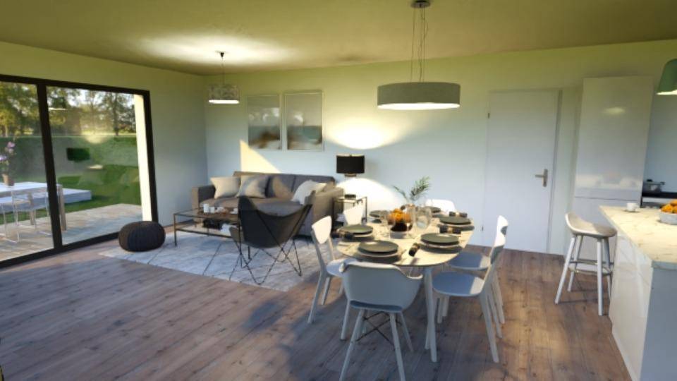 Programme terrain + maison à Bourg-Saint-Andéol en Ardèche (07) de 83 m² à vendre au prix de 239500€ - 4