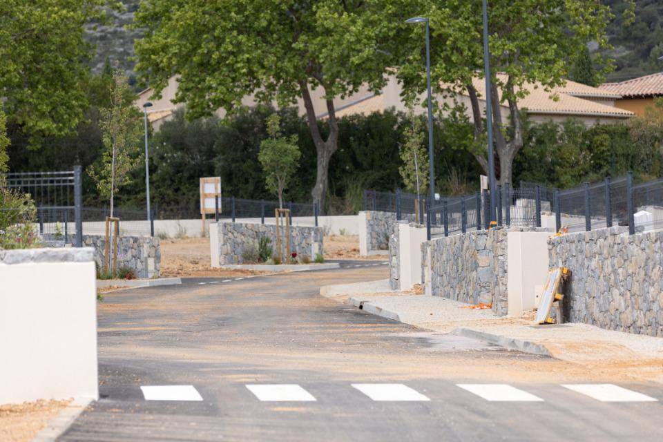 Terrain seul à Saint-Jean-de-Fos en Hérault (34) de 400 m² à vendre au prix de 139900€ - 2