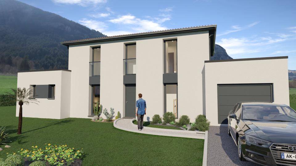 Programme terrain + maison à Peyssies en Haute-Garonne (31) de 130 m² à vendre au prix de 386700€ - 1