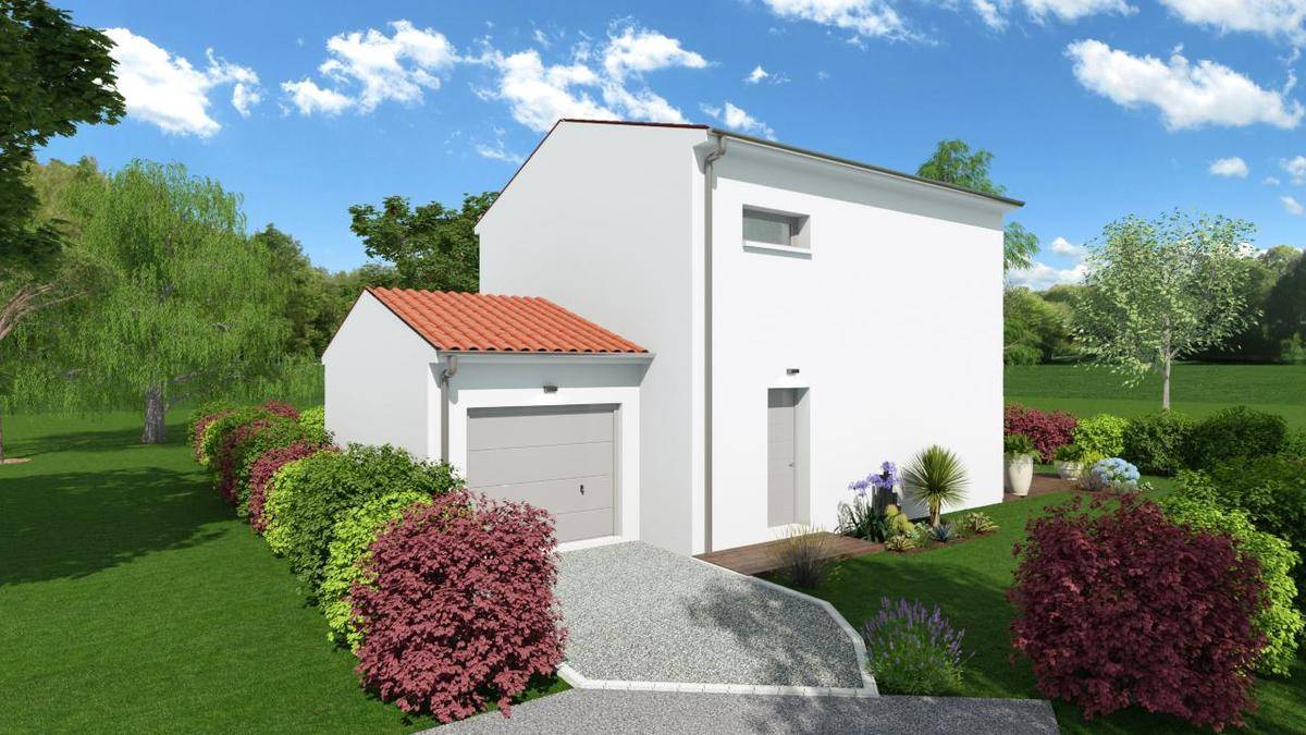 Programme terrain + maison à Cébazat en Puy-de-Dôme (63) de 90 m² à vendre au prix de 293600€ - 2