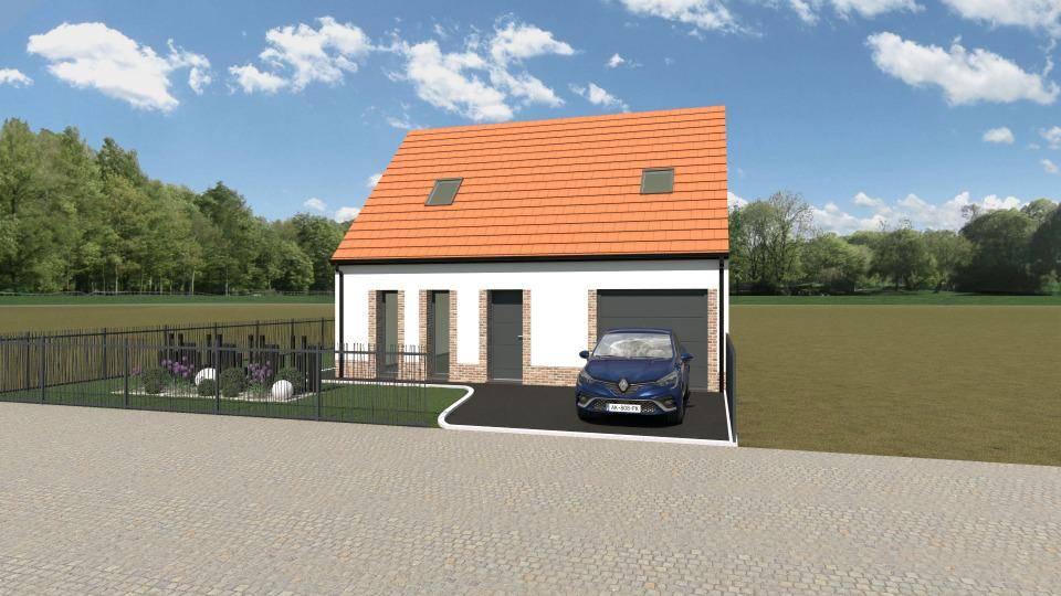Programme terrain + maison à Savy-Berlette en Pas-de-Calais (62) de 85 m² à vendre au prix de 234700€ - 3