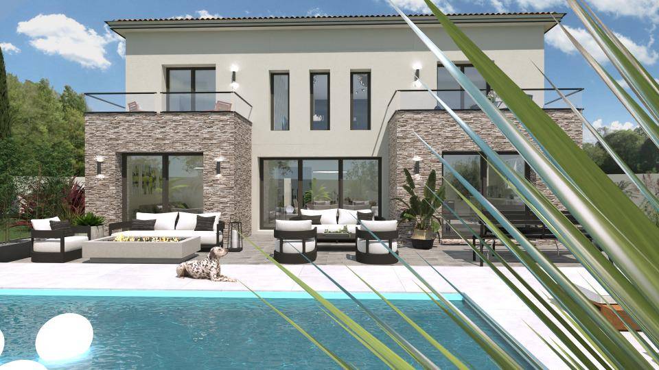 Programme terrain + maison à La Crau en Var (83) de 120 m² à vendre au prix de 720000€ - 1