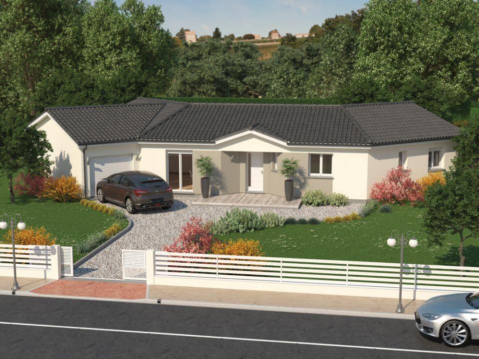 Programme terrain + maison à Momuy en Landes (40) de 114 m² à vendre au prix de 259000€ - 1