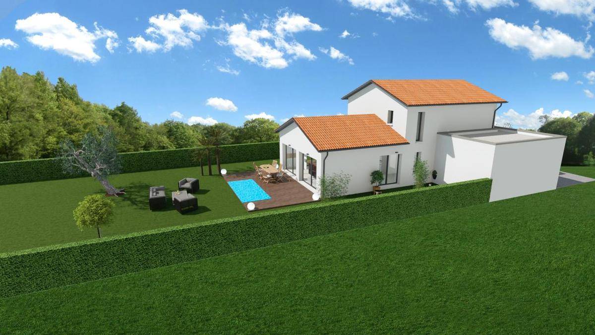 Programme terrain + maison à Francheville en Rhône (69) de 140 m² à vendre au prix de 682000€ - 2