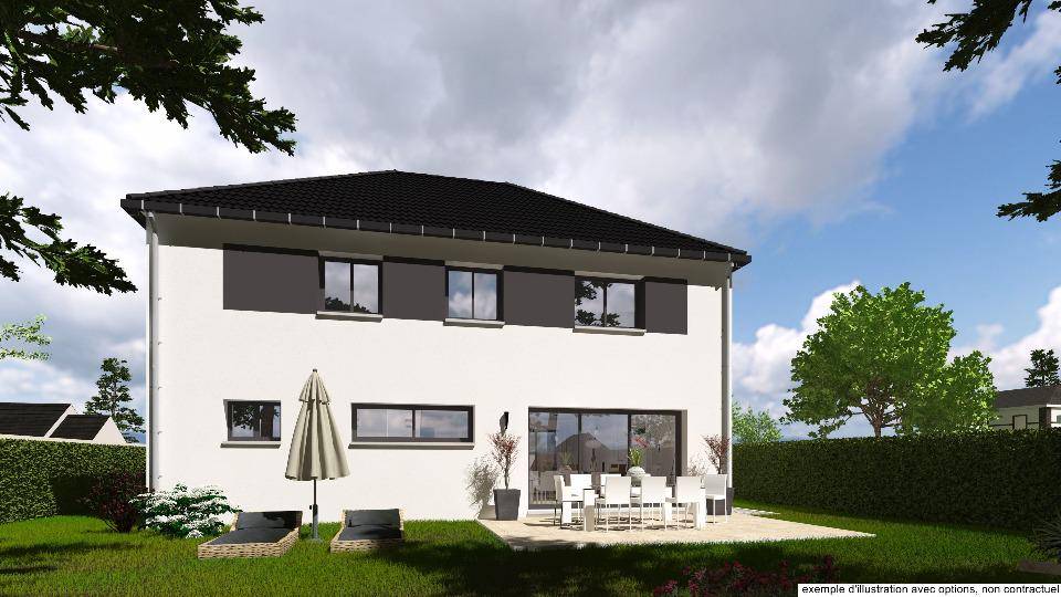 Programme terrain + maison à Franconville en Val-d'Oise (95) de 145 m² à vendre au prix de 570000€ - 1