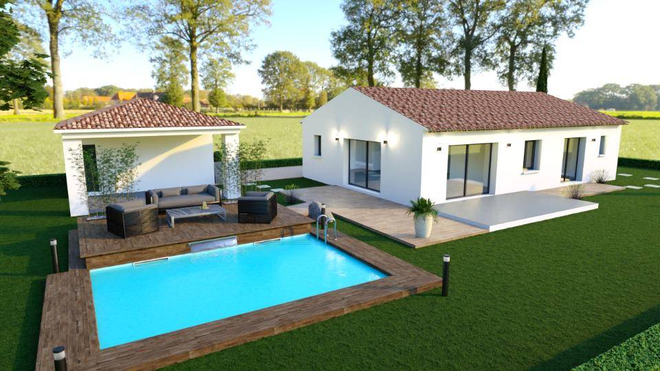 Terrain seul à Gargas en Vaucluse (84) de 735 m² à vendre au prix de 110000€ - 1