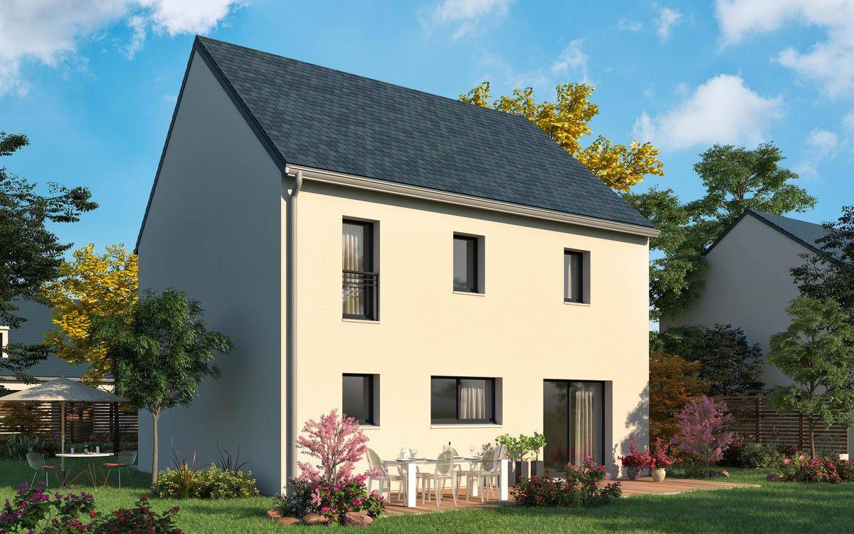 Programme terrain + maison à Lécousse en Ille-et-Vilaine (35) de 129 m² à vendre au prix de 233745€ - 2