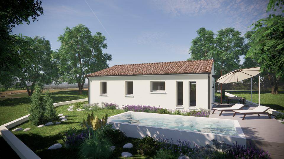Programme terrain + maison à Saint-Yrieix-sur-Charente en Charente (16) de 92 m² à vendre au prix de 224000€ - 1