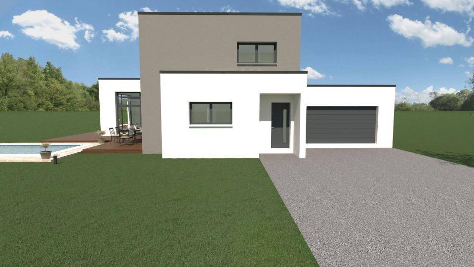 Programme terrain + maison à Montpellier en Hérault (34) de 150 m² à vendre au prix de 786900€ - 3