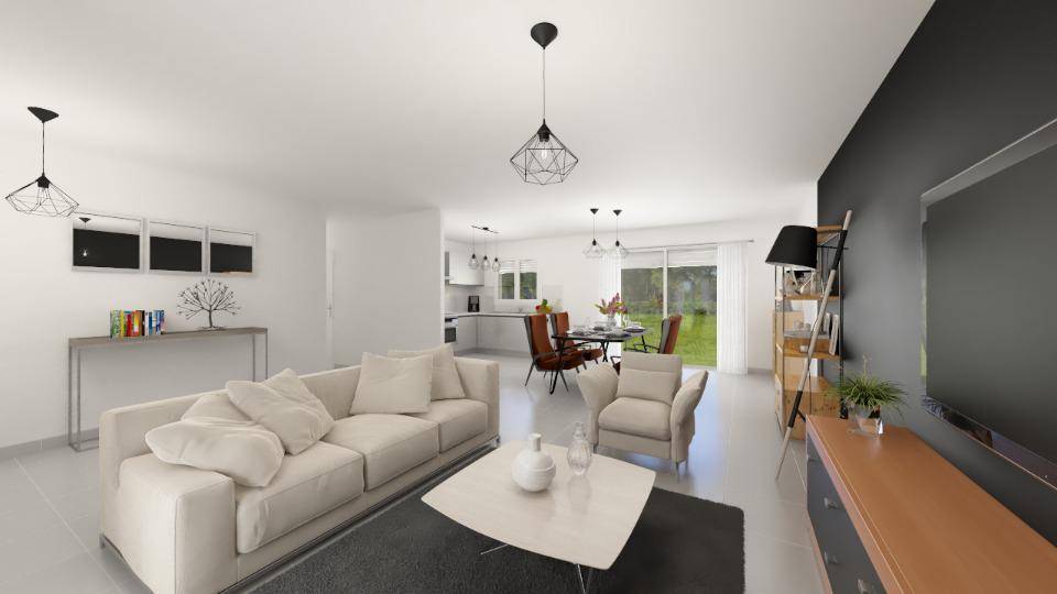 Programme terrain + maison à Buzançais en Indre (36) de 91 m² à vendre au prix de 160280€ - 2
