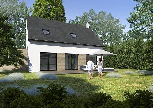 Programme terrain + maison à Saint-Méen-le-Grand en Ille-et-Vilaine (35) de 99 m² à vendre au prix de 239068€ - 2