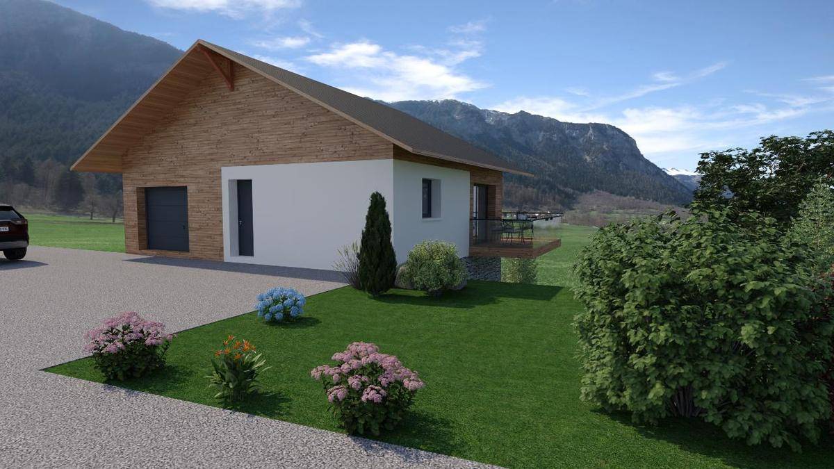 Programme terrain + maison à Abondance en Haute-Savoie (74) de 109 m² à vendre au prix de 478000€ - 3